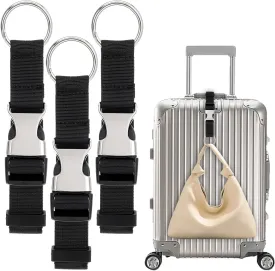 3 Pcs Heavy Duty Valises Strap Add A Bag Luggage Strap Luggage Accessories Belt Jacket Gripper Travelkin Straps for Suitcases Adjustable Suitcase Belt for Suitcases Add A Bag