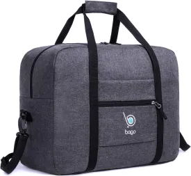 Bago Personal Item Travel Bag For Airlines - Fits As 18x14x8 inches Travel Bag Spirit & Frontier Airlines - Foldable Duffle Bag For Travel - Personal Item Bag Small Carry On Bag For Air Travel
