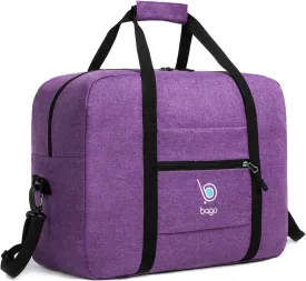 Bago Personal Item Travel Bag For Airlines - Fits As 18x14x8 inches Travel Bag Spirit & Frontier Airlines - Foldable Duffle Bag For Travel - Personal Item Bag Small Carry On Bag For Air Travel