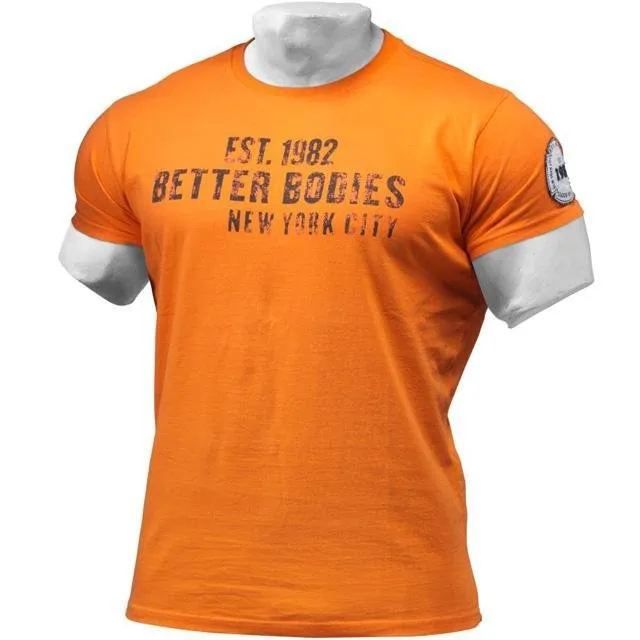 Better Bodies Graphic Logo Tee - Orange