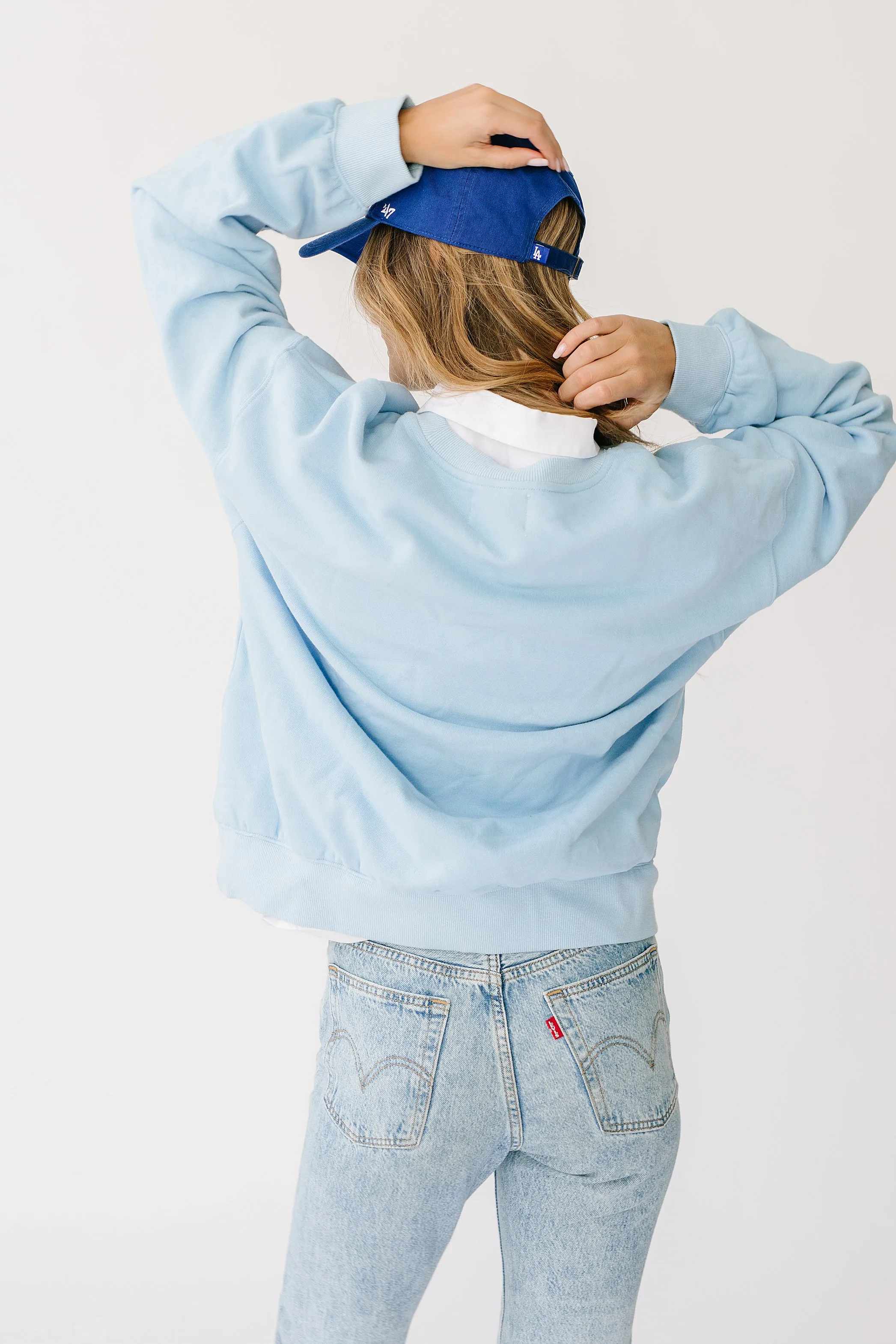 Colour Pop Pullover // Sky