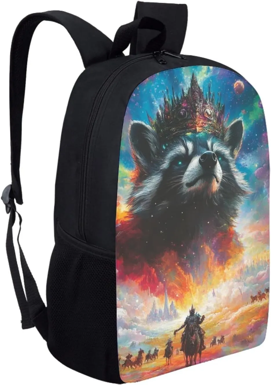 Hawapod Raccoon Bookbag For Preschool Kid Casual Laptop Backpack Student School Bag Boys Girls Travel School Backpack