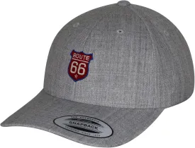 JPAK Route 66 Curved Bill Snapback Outdoor Cap Roadtrip Highway 66