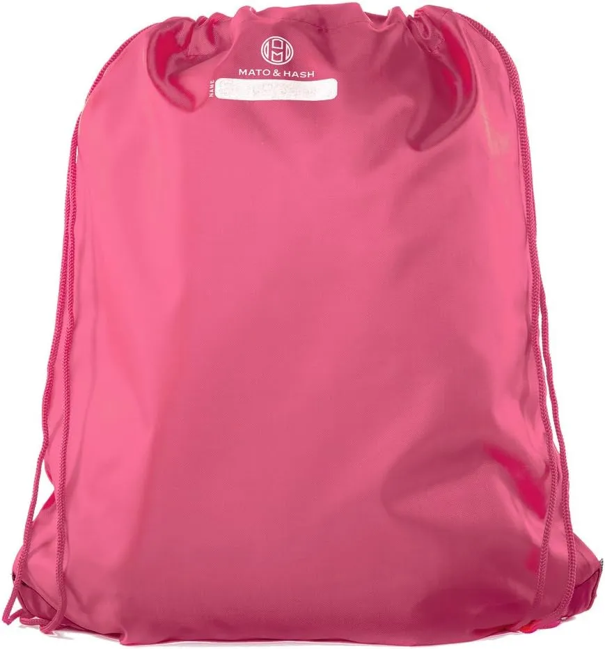 Mato & Hash Drawstring Bowling Bag | Bowling Cinch Bags for Leagues and Parties!