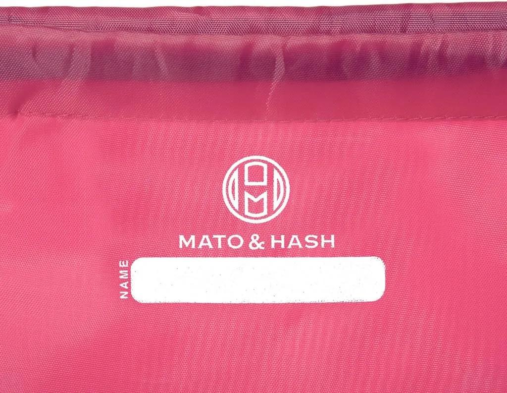 Mato & Hash Drawstring Bowling Bag | Bowling Cinch Bags for Leagues and Parties!