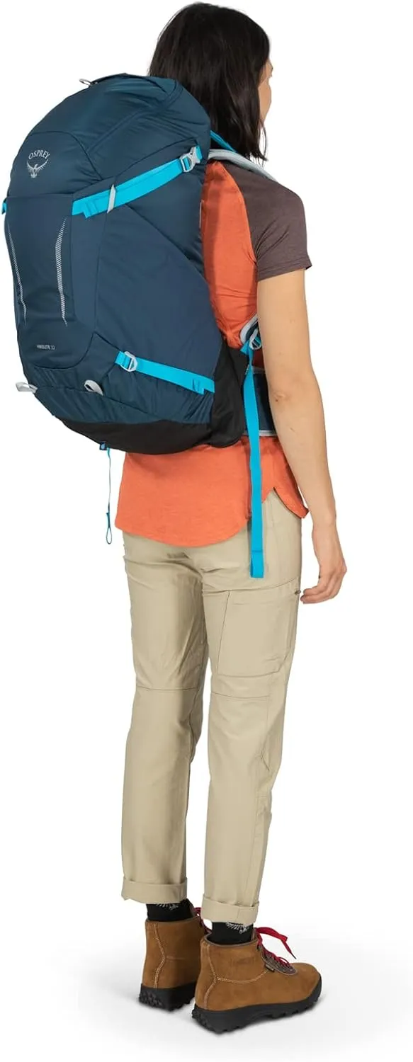 Osprey Hikelite 32L Unisex Hiking Backpack, Tan Concrete, Small/Medium
