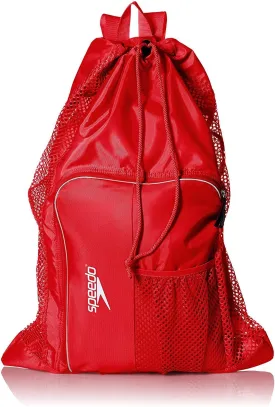 Speedo Unisex-Adult Drawstring Deluxe Ventilator Mesh Equipment Bag