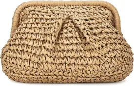 Straw Clutch Purses for Women Woven Straw Crossbody Bag Shoulder Handbag Clutch Purses for Women Straw Clutch Bag
