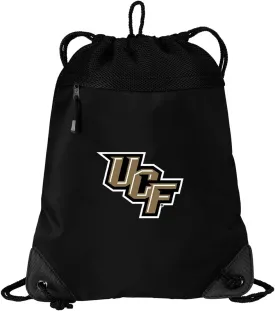 University of Central Florida Drawstring Bag UCF Kinights Cinch Pack Backpack MESH & MICROFIBER