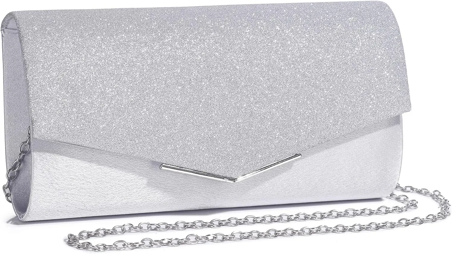 Women's Evening Bag Party Clutches Wedding Purses Cocktail Prom Handbags Satin and flash stitching Glittering